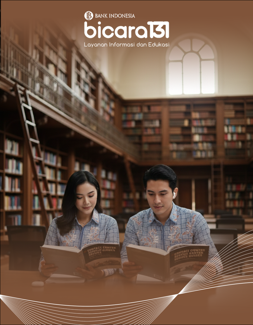 Lisa di Perpustakaan BI